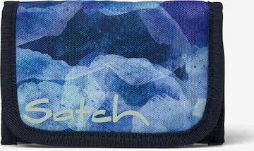 Satch Wallet 'Portemonnaie Geldbeutel' in Blue: front
