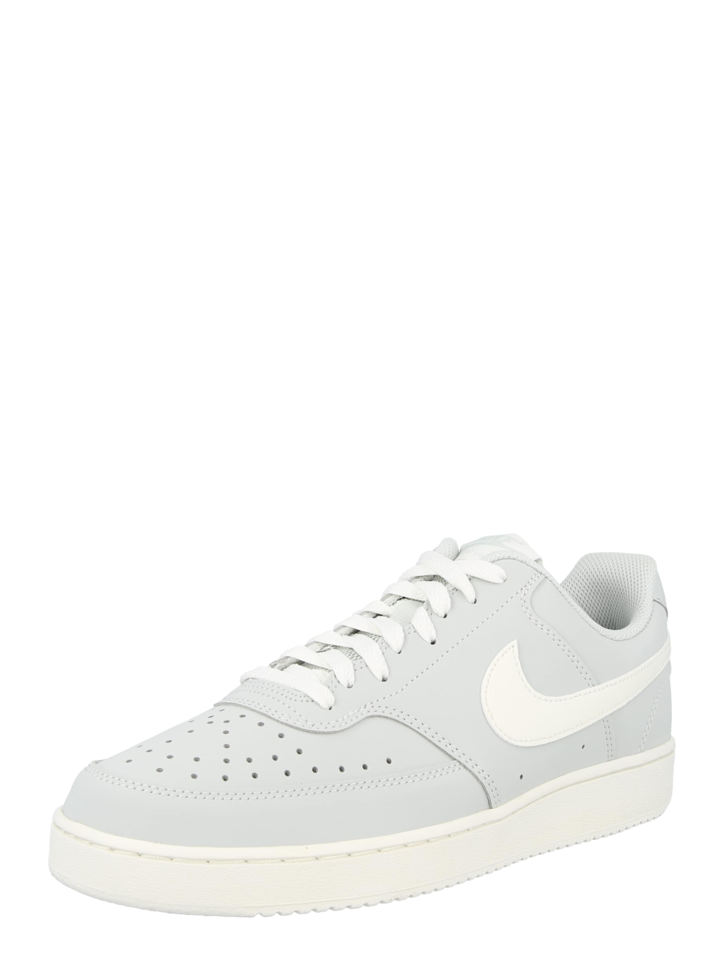 Nike Sportswear Низкие кроссовки 'Court Vision' в размере 39 в Серебристый / Белый, Обзор товара