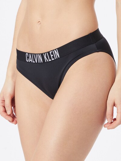 Calvin Klein Swimwear Spodní díl plavek - černá / bílá, Model/ka