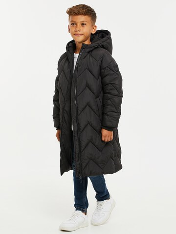 Threadboys Mantel 'Gandey' in Schwarz