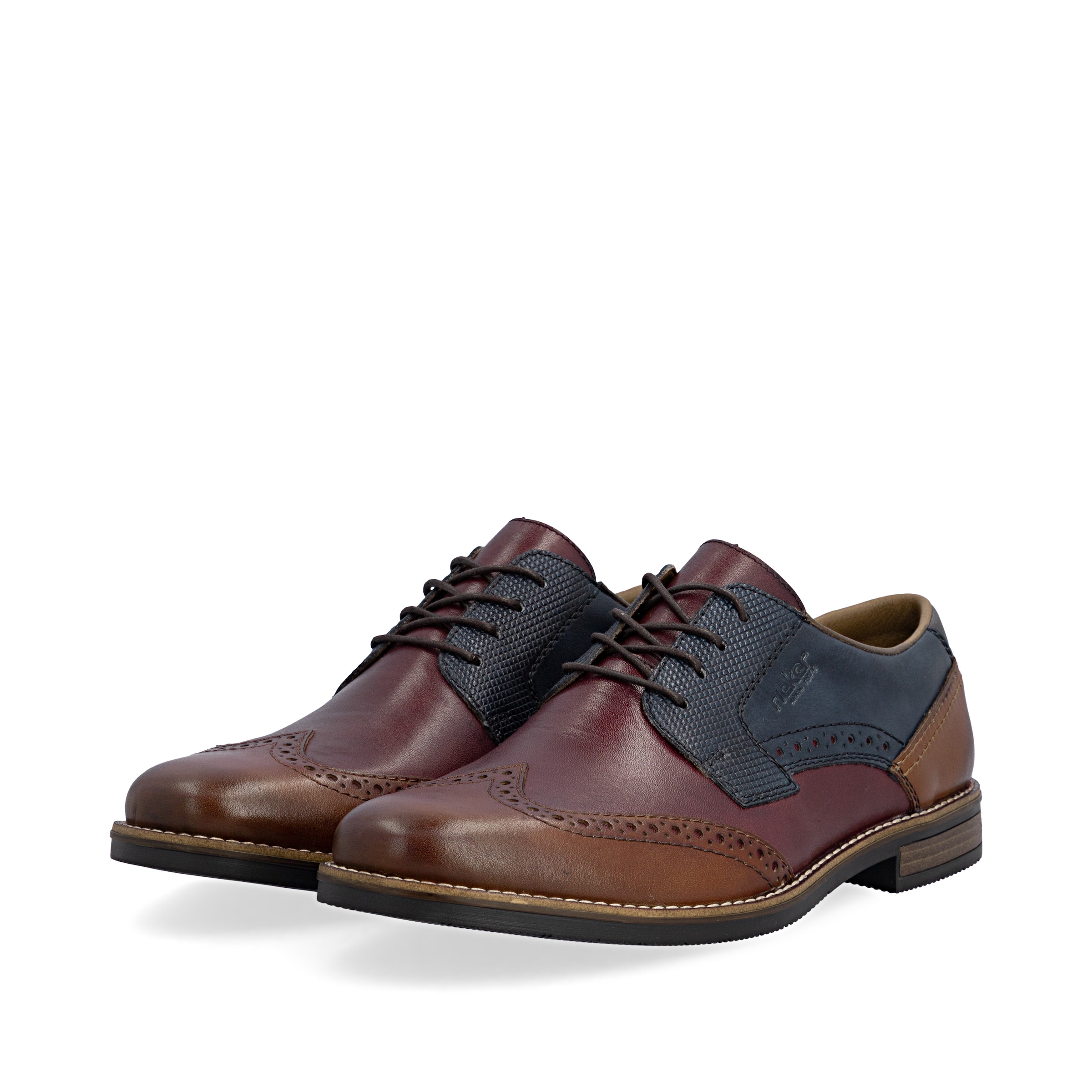 Chaussure à lacets Rieker en marron