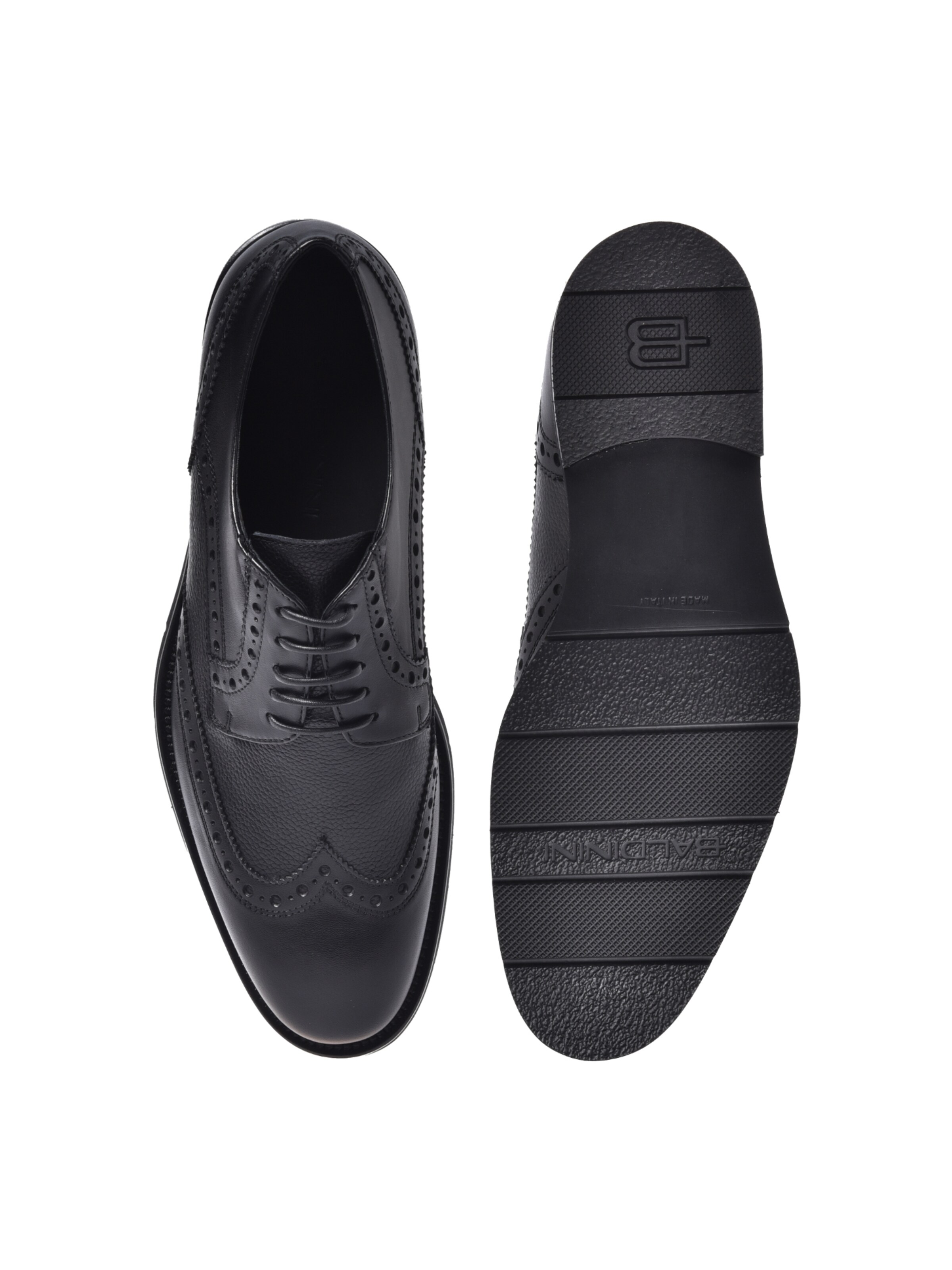 BALDININI Veterschoen in Zwart