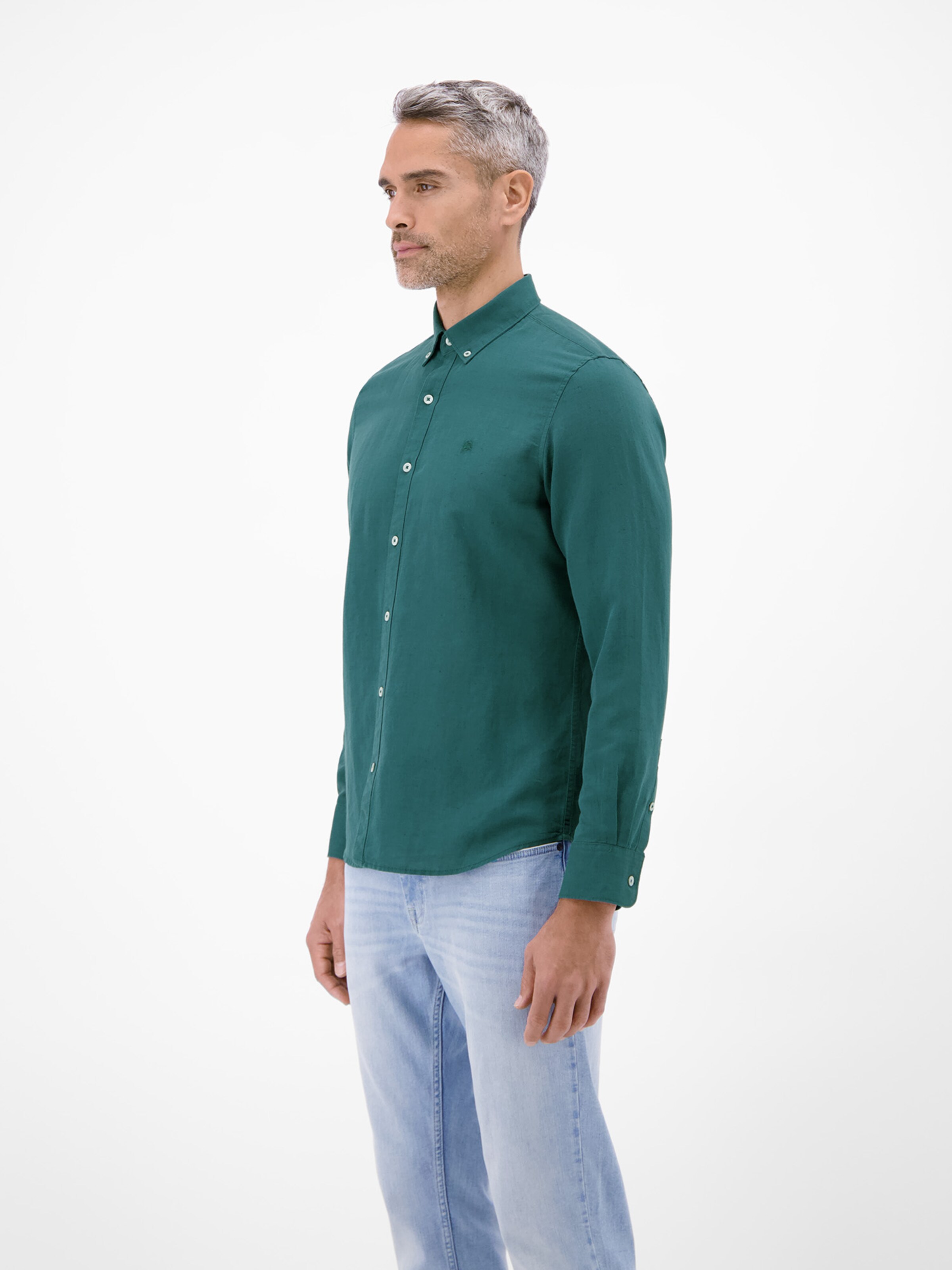 Coupe regular Chemise LERROS en vert