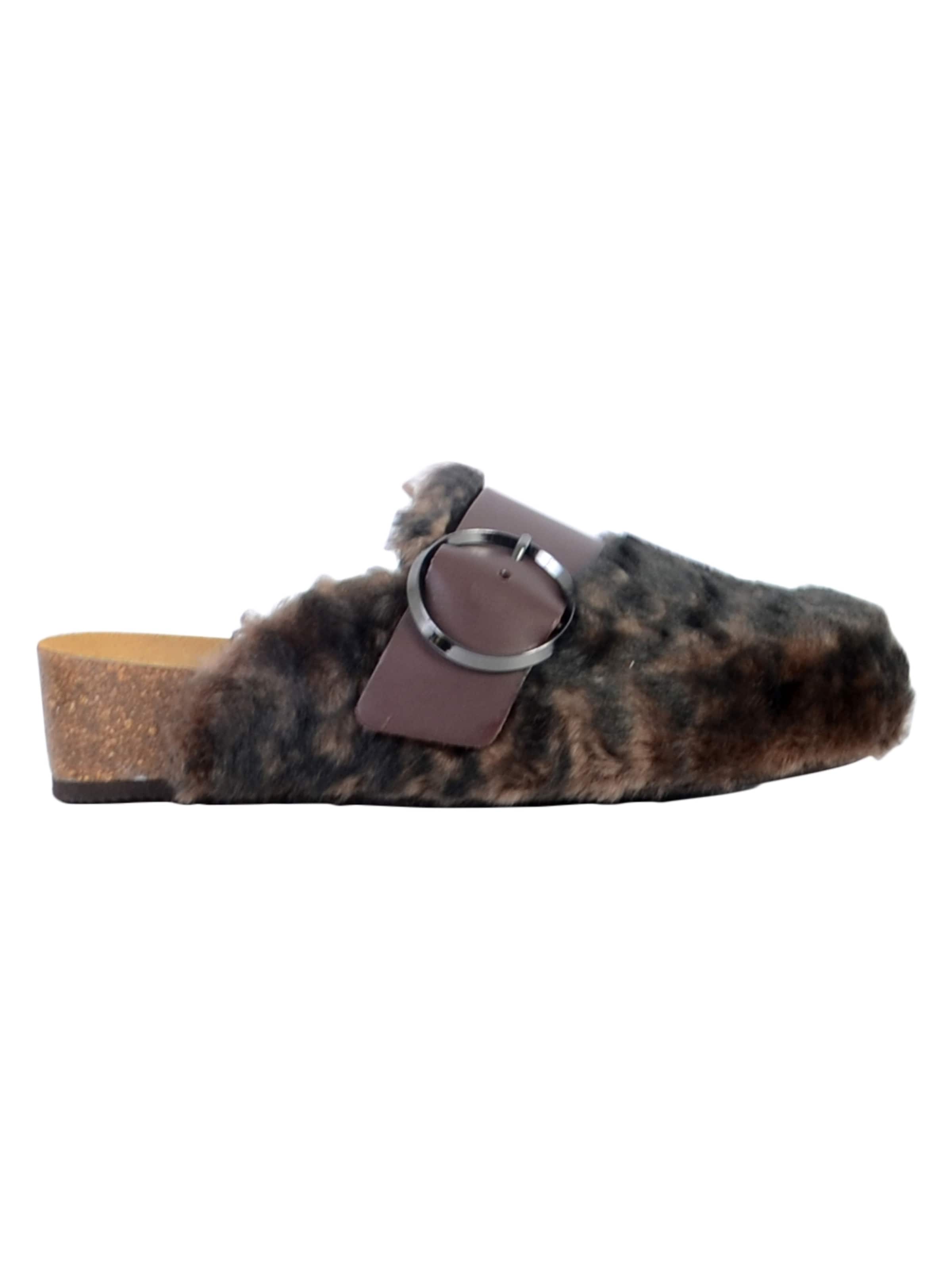 Zoccoletto di SCHOLL in marrone: frontale