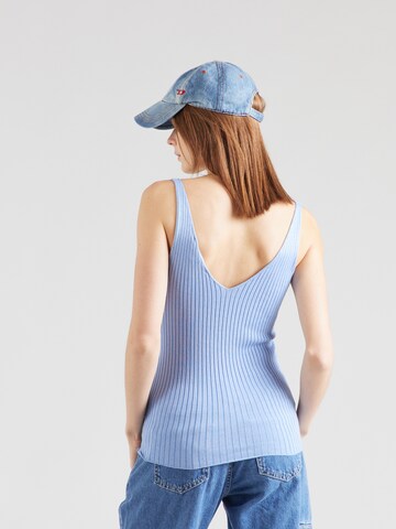 Soft Rebels - Top de punto 'Filo' en azul