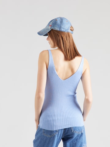 Soft Rebels Knitted top 'Filo' in Blue