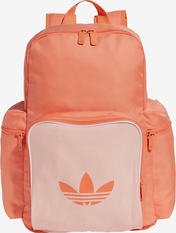 ADIDAS ORIGINALS - Mochila 'Adicolor' en naranja: frente