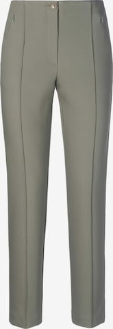 Fadenmeister Berlin Slim fit Pants in Green: front