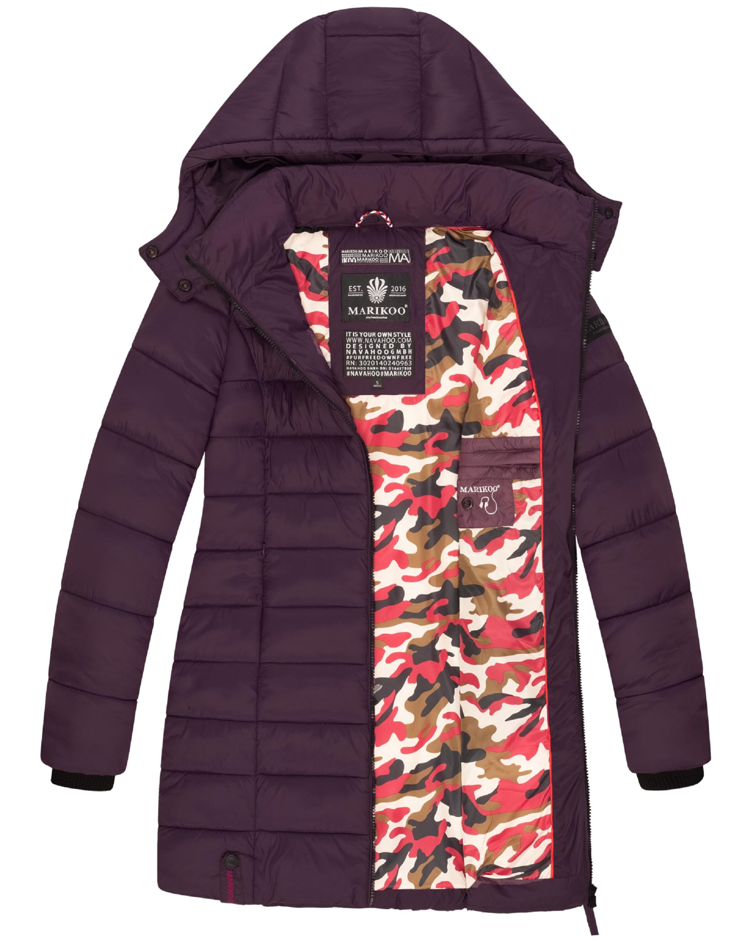 MARIKOO Зимно палто 'Abendsternchen' в лилав