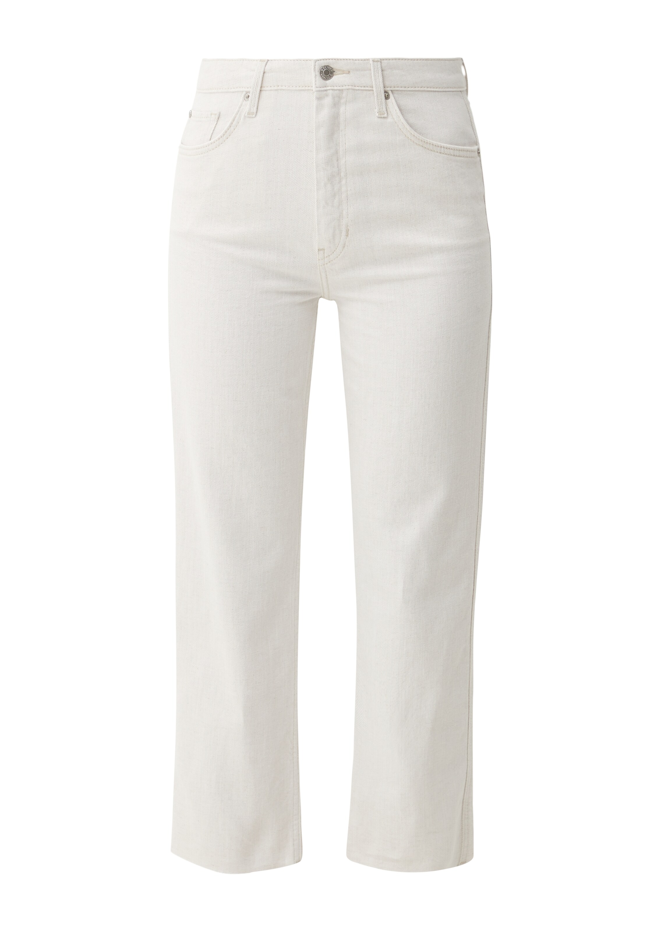 s.Oliver Regular Jeans in Wit: voorkant