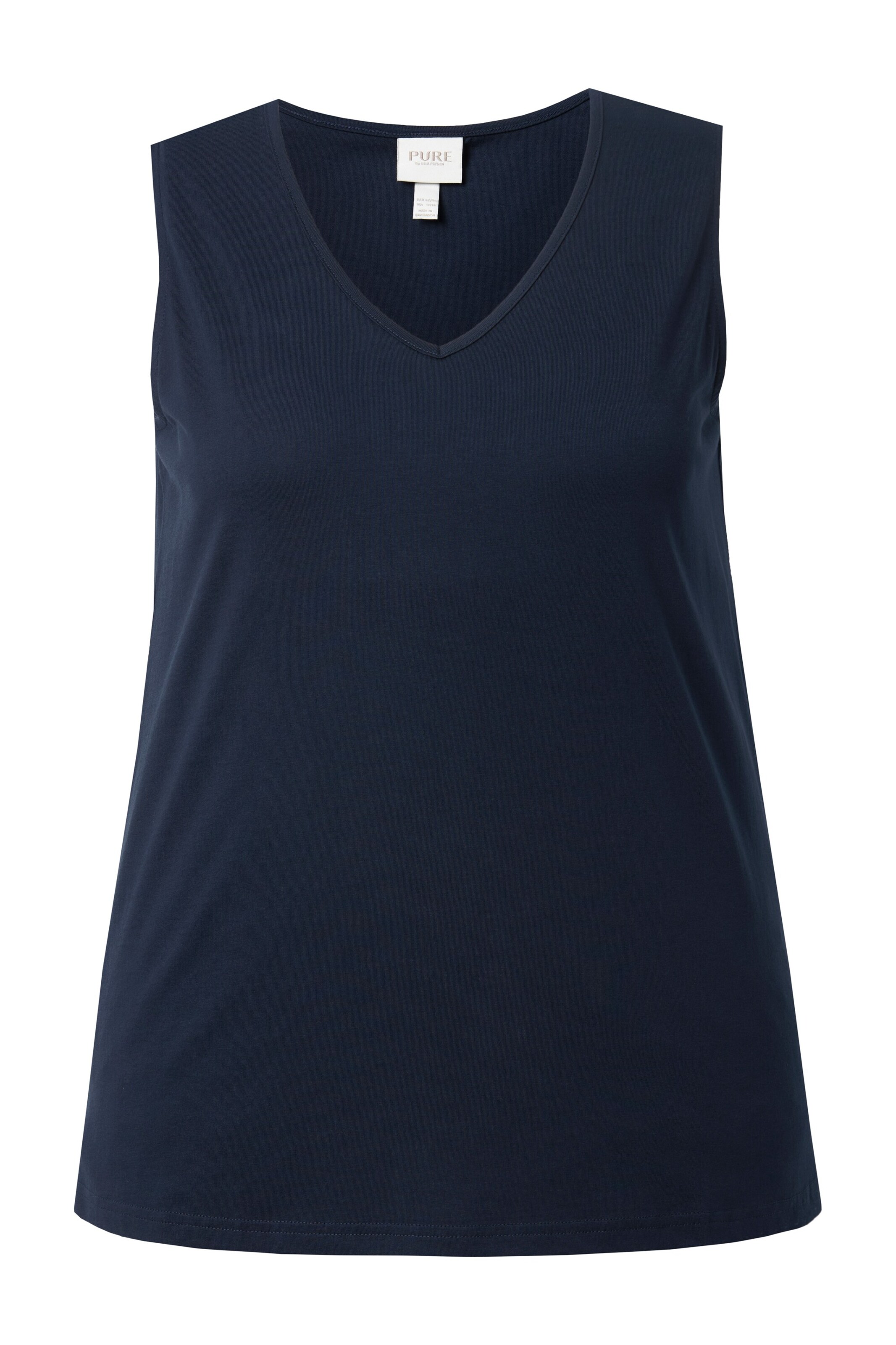 Ulla Popken Top in Blau: Vorderseite