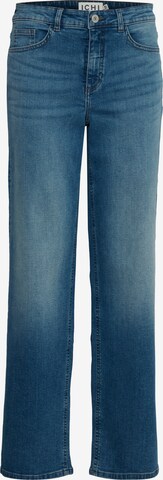 ICHI Loosefit Jeans 'WIGGY' in Blauw: voorkant