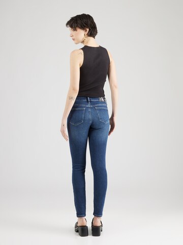 Skinny Jean 'MID RISE SKINNY' Calvin Klein Jeans en bleu