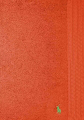 Ralph Lauren Home Towel 'PLAYER' in Orange