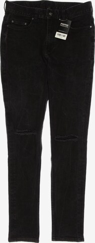 H&M Jeans in 30 in Black: front