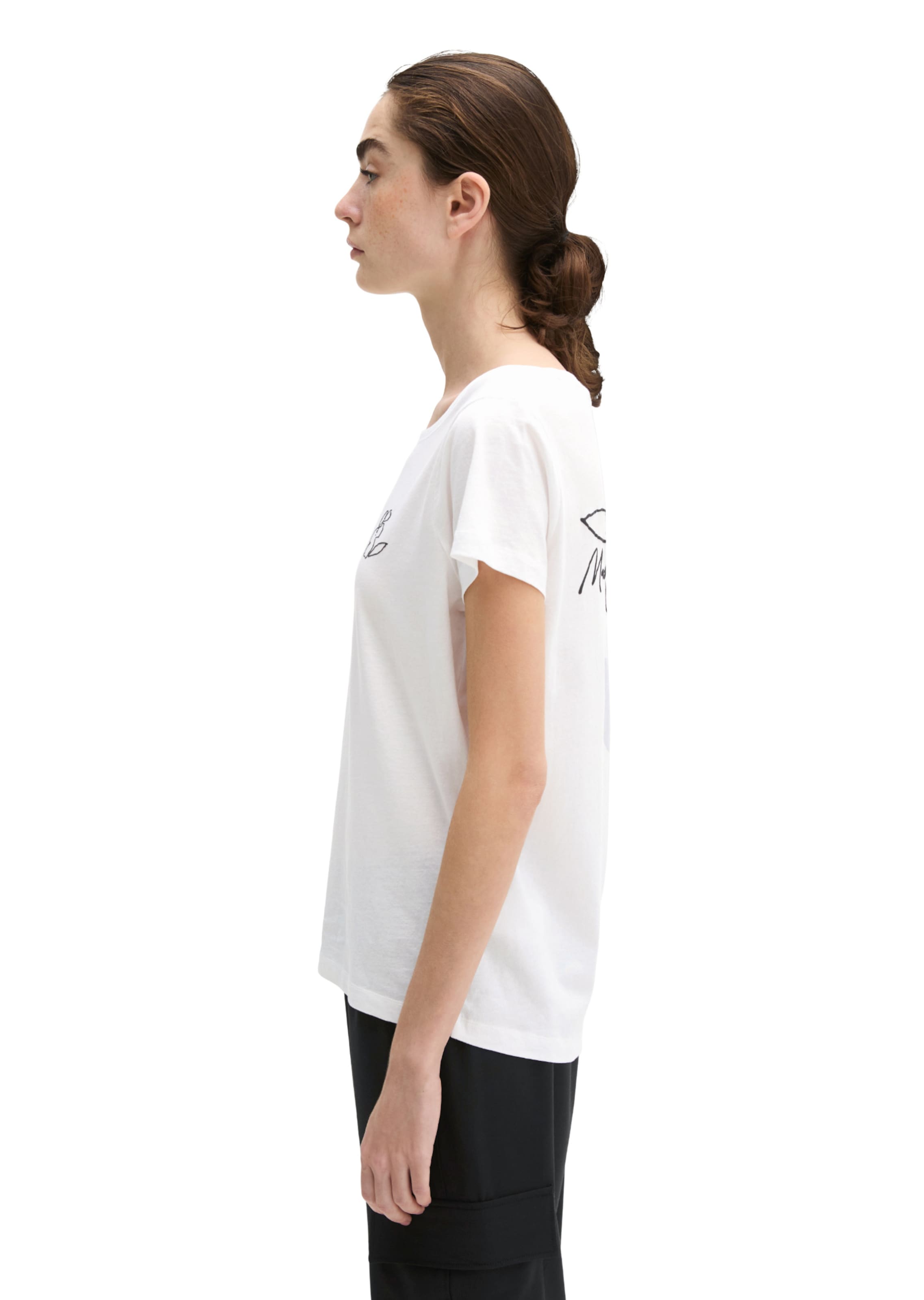 T-shirt Marc O'Polo en blanc