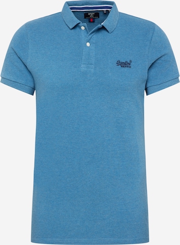 Superdry Poloshirt in Blau: predná strana