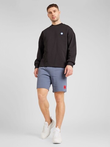 HUGO Regular Shorts 'Diz' in Blau