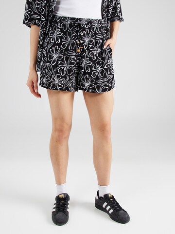 Eight2Nine Regular Pants in Black: front