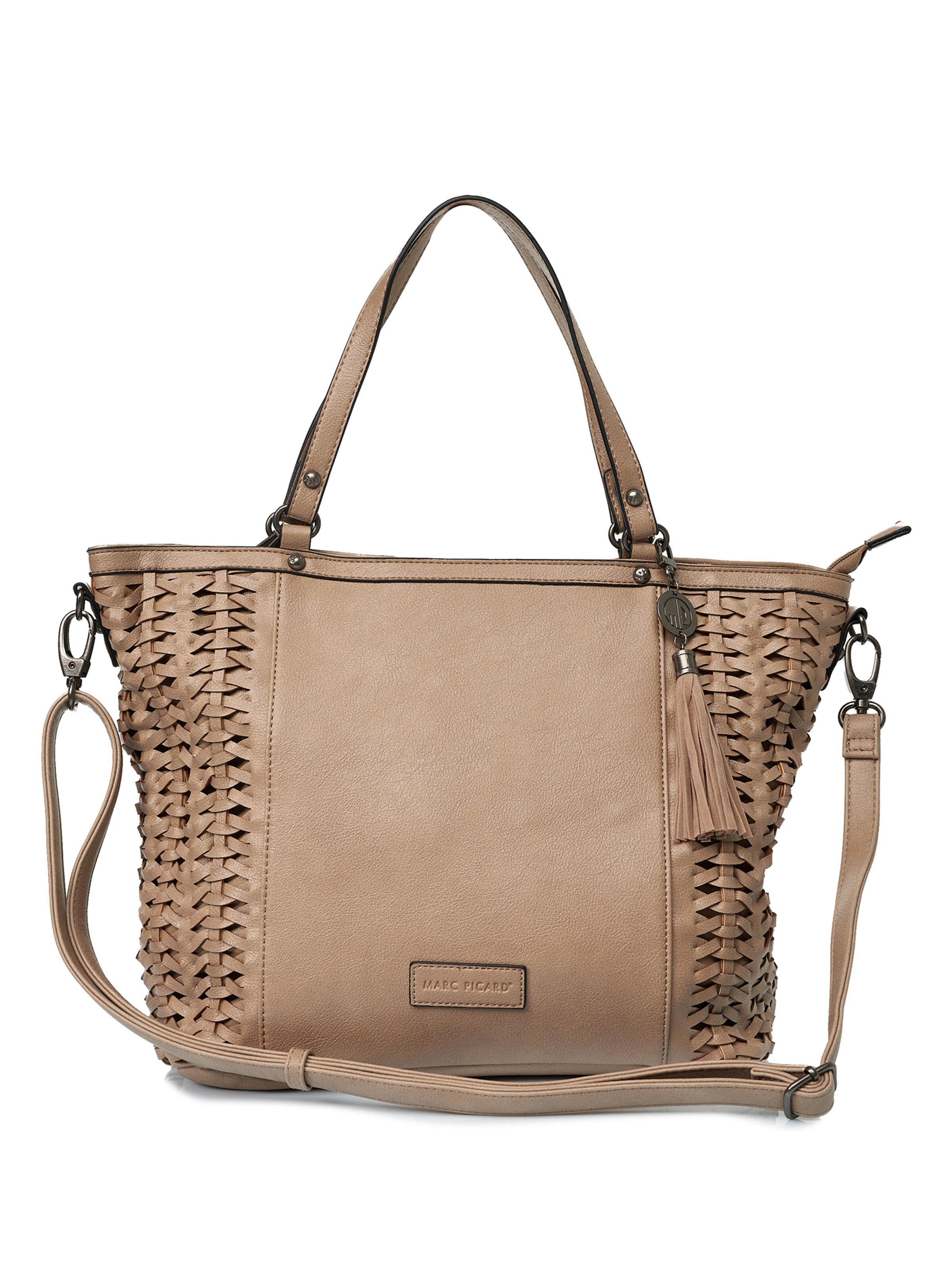 Frauen Taschen & Rucksäcke Marc Picard Tasche 'Shopper Flechtoptik' in Beige - GU79788 Frauen Taschen & Rucksäcke Marc Picard Tasche 'Shopper Flechtoptik' in Beige - GU79788