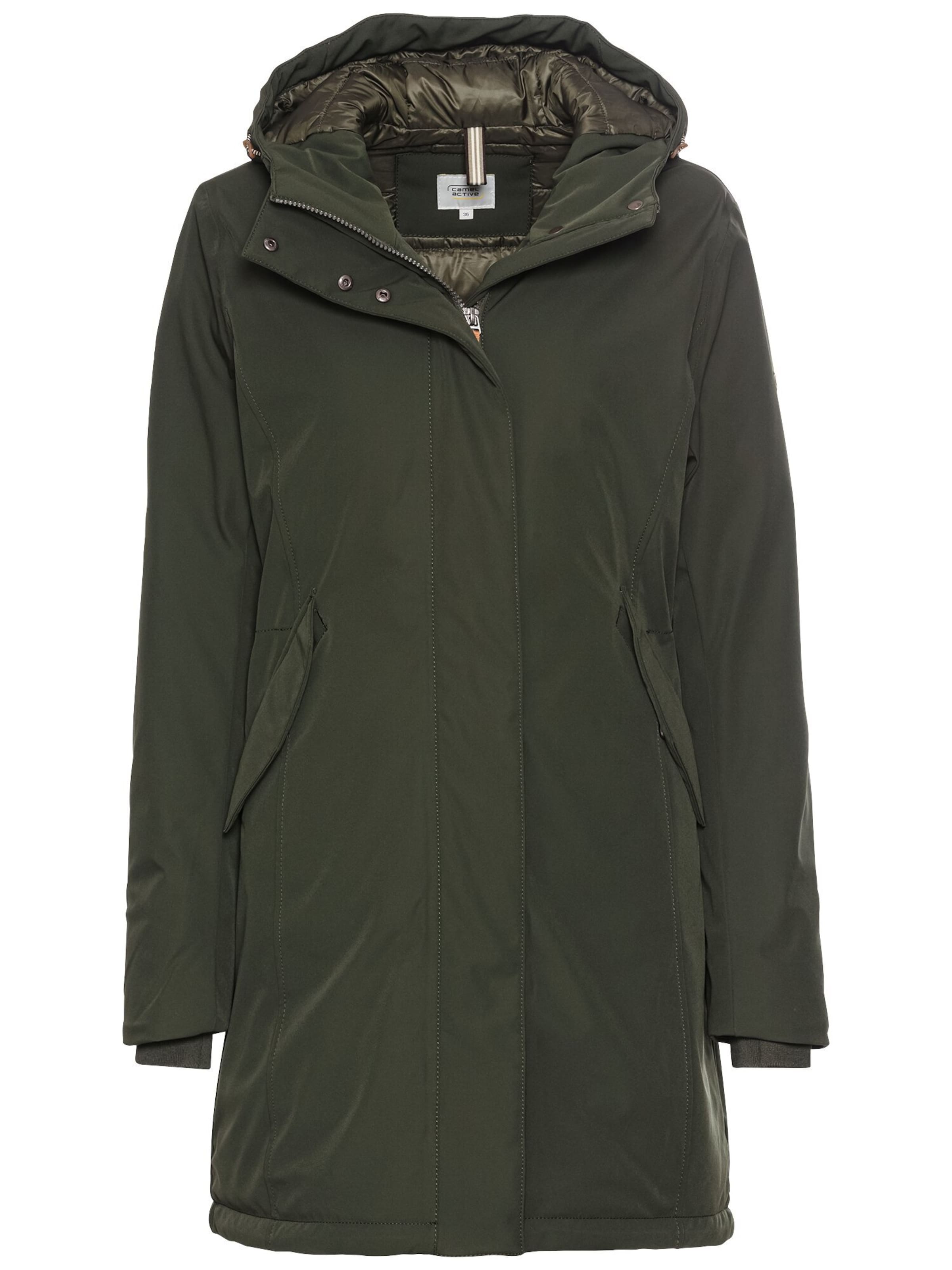CAMEL ACTIVE Wintermantel in Grün: Vorderseite