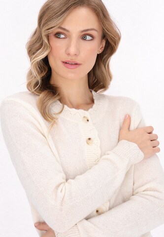 Cardigan DreiMaster Vintage en blanc