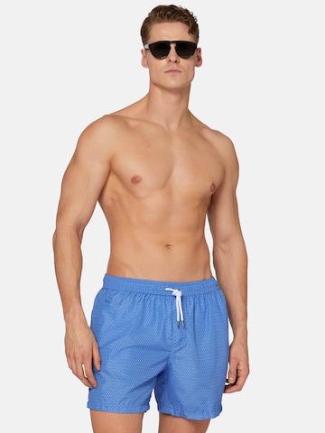 Shorts de bain Boggi Milano en bleu : devant