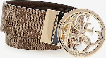 GUESS Riem 'NOELLE ADJ & REV PANT BELT H35' in Bruin: voorkant