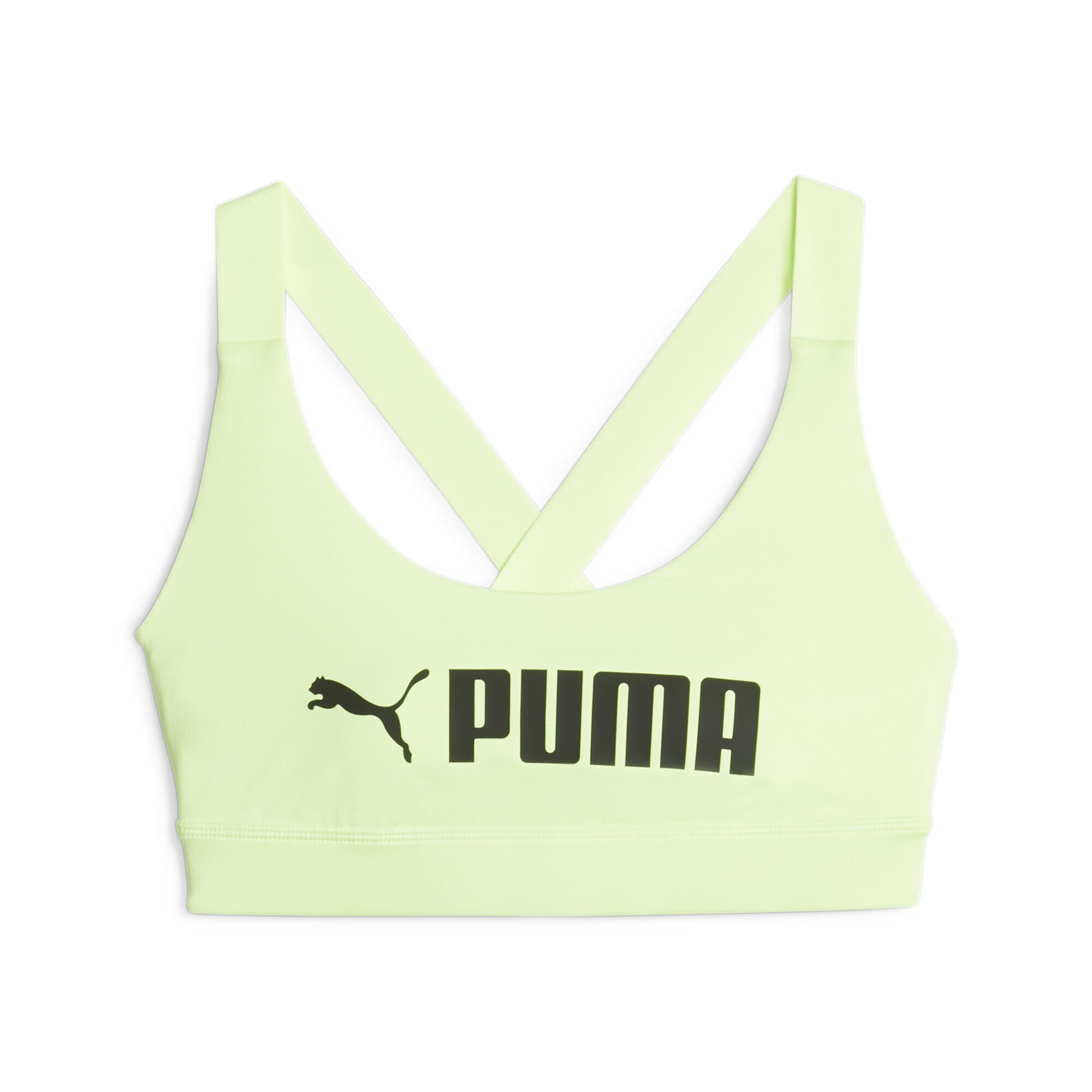 PUMA - Soutien de desporto em verde: frente