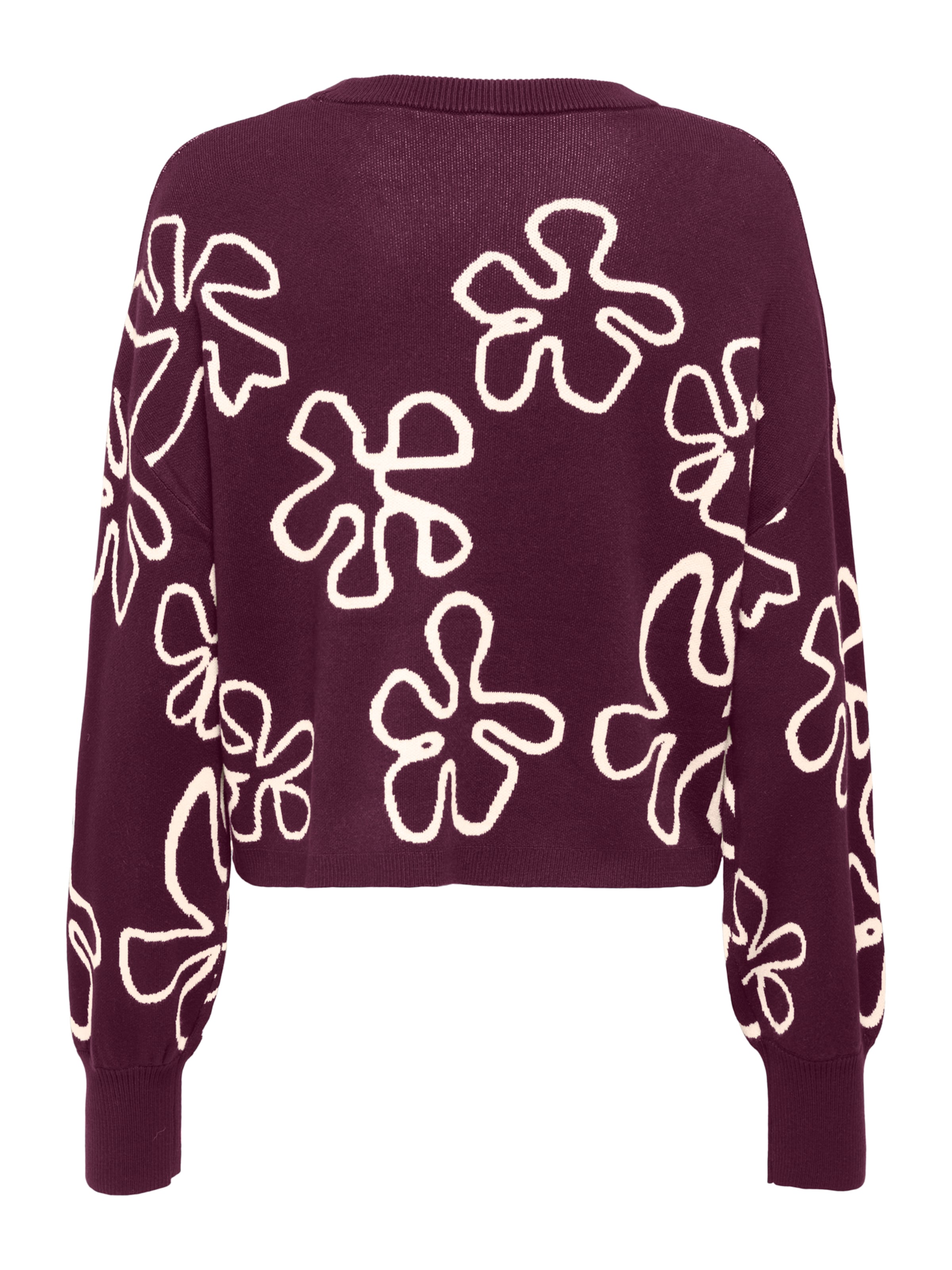 ONLY Sveter 'ONLMONTANA' - Červená