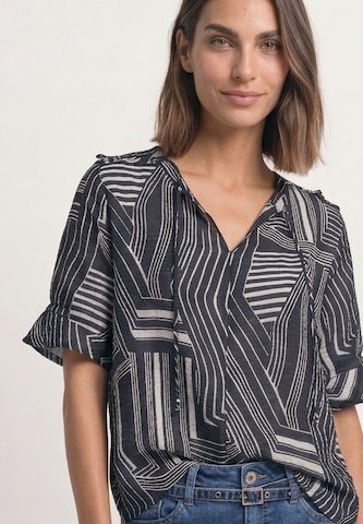 STREET ONE Bluza | modra barva