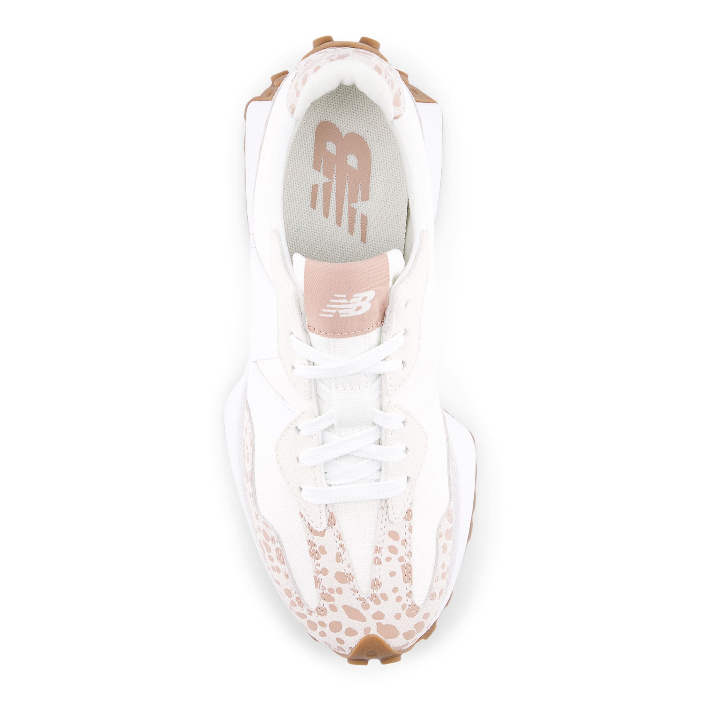 Baskets basses '327' new balance en blanc