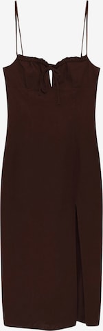 Pull&Bear Obleka | rjava barva: sprednja stran