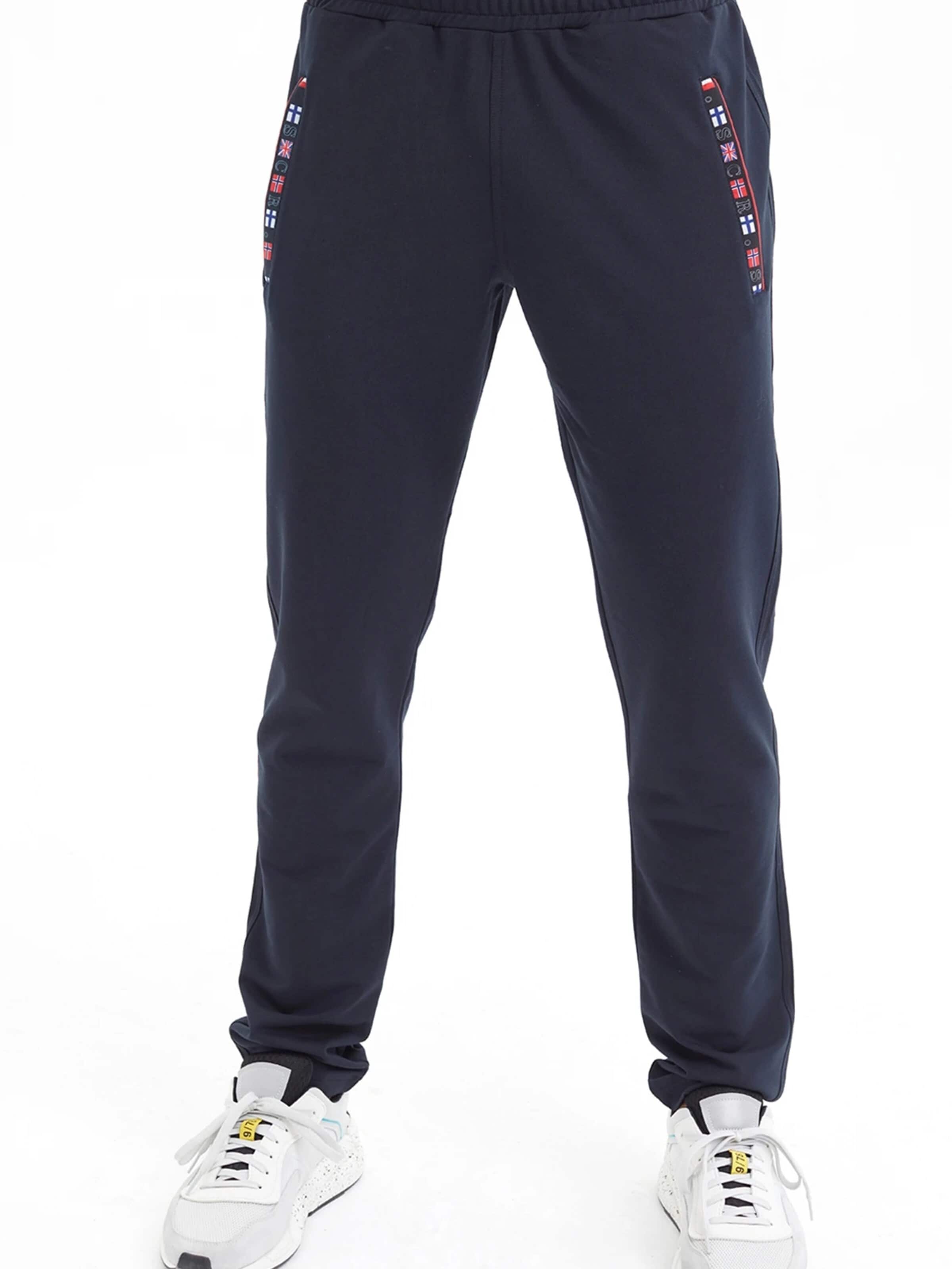 SCR. Regular Sportbroek 'SHEM' in Blauw