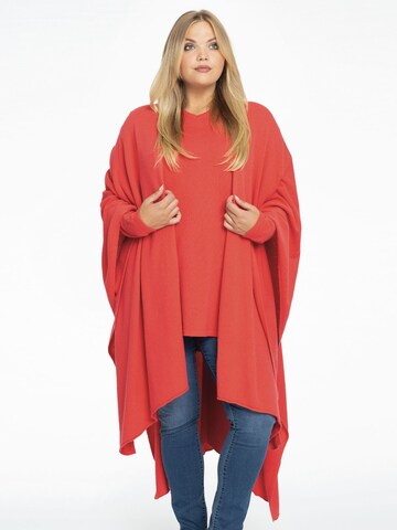 Yoek Cape in Rood: voorkant