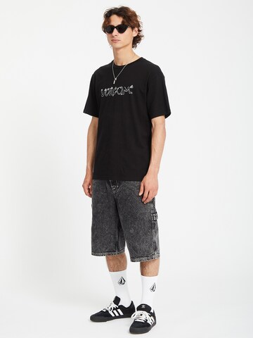 Volcom Shirt 'Crazybal' in Zwart