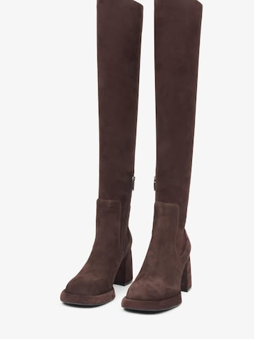 Estro Overknees '53-730-16'‌‌‌‌‌‌‌ in Braun