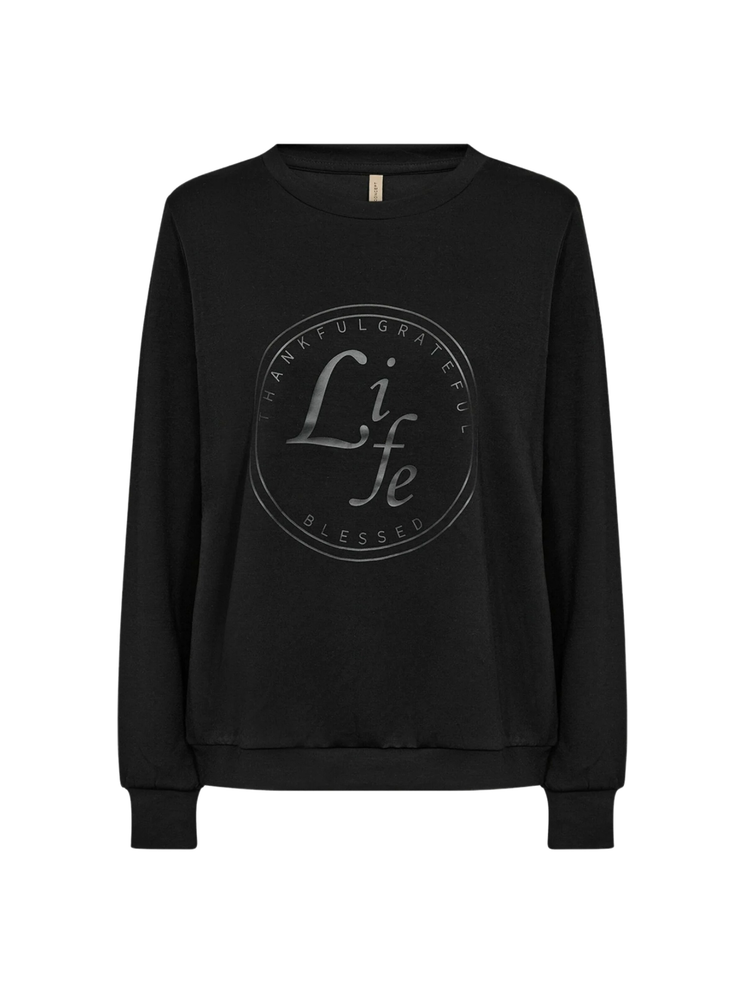 Soyaconcept Mikina 'Banu 210' – černá: přední strana