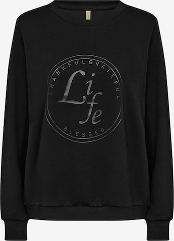 Pull-over Soyaconcept en noir : devant