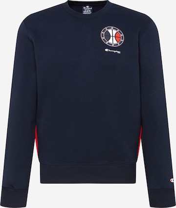 Champion Authentic Athletic Apparel Sweatshirt in Blau: predná strana