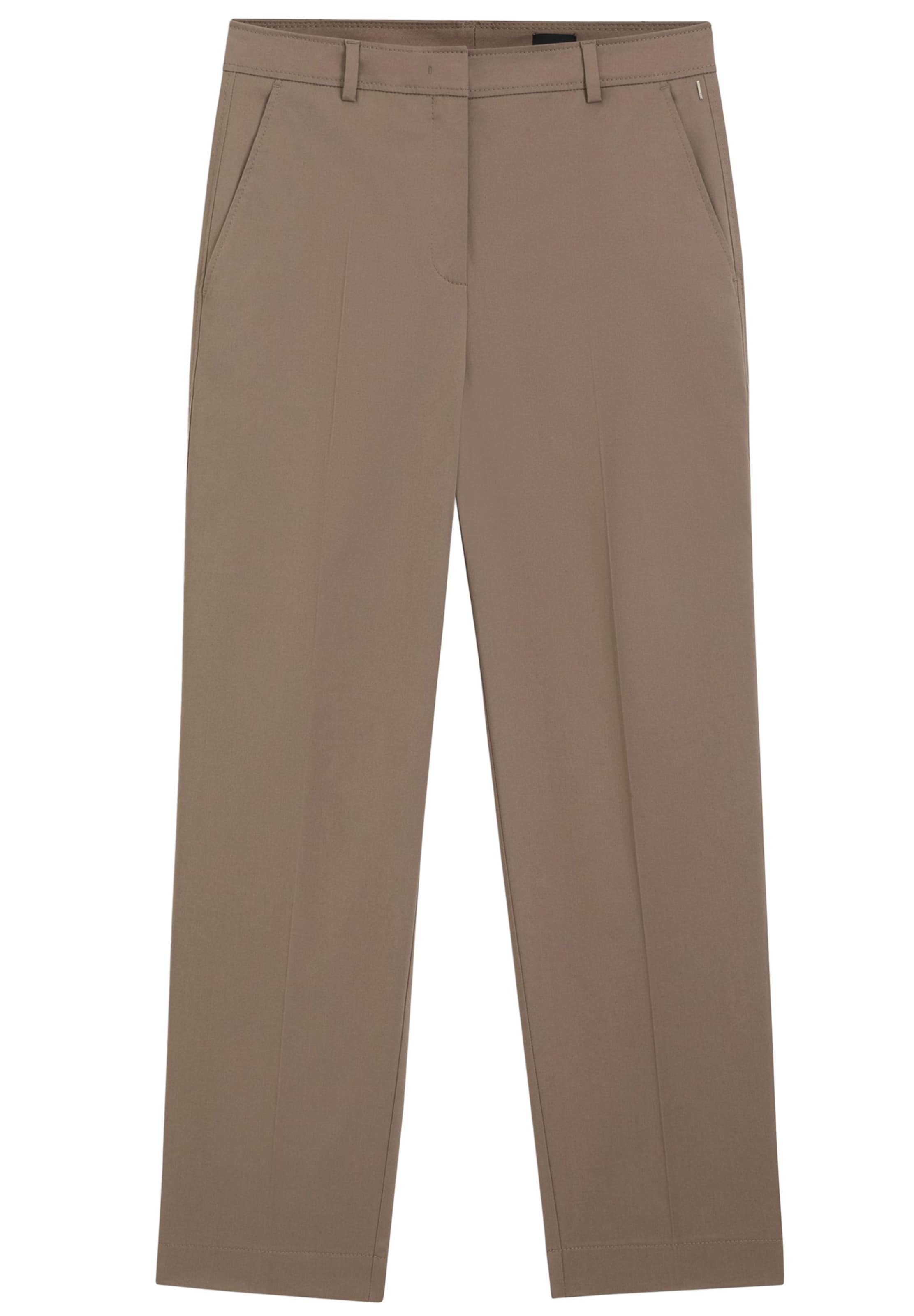 BOSS Tapered Hose 'Tecarino' in Braun: Vorderseite