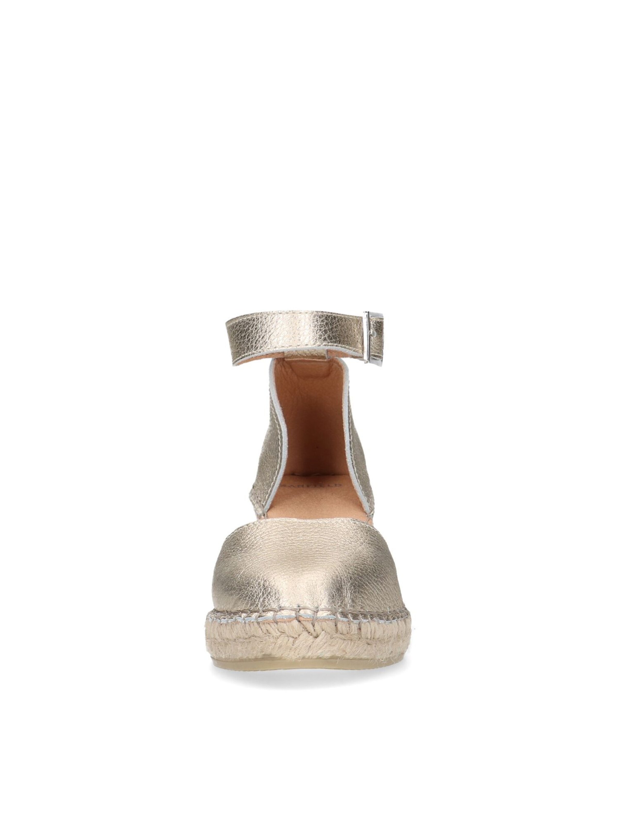 MANFIELD Sandaal in Goud