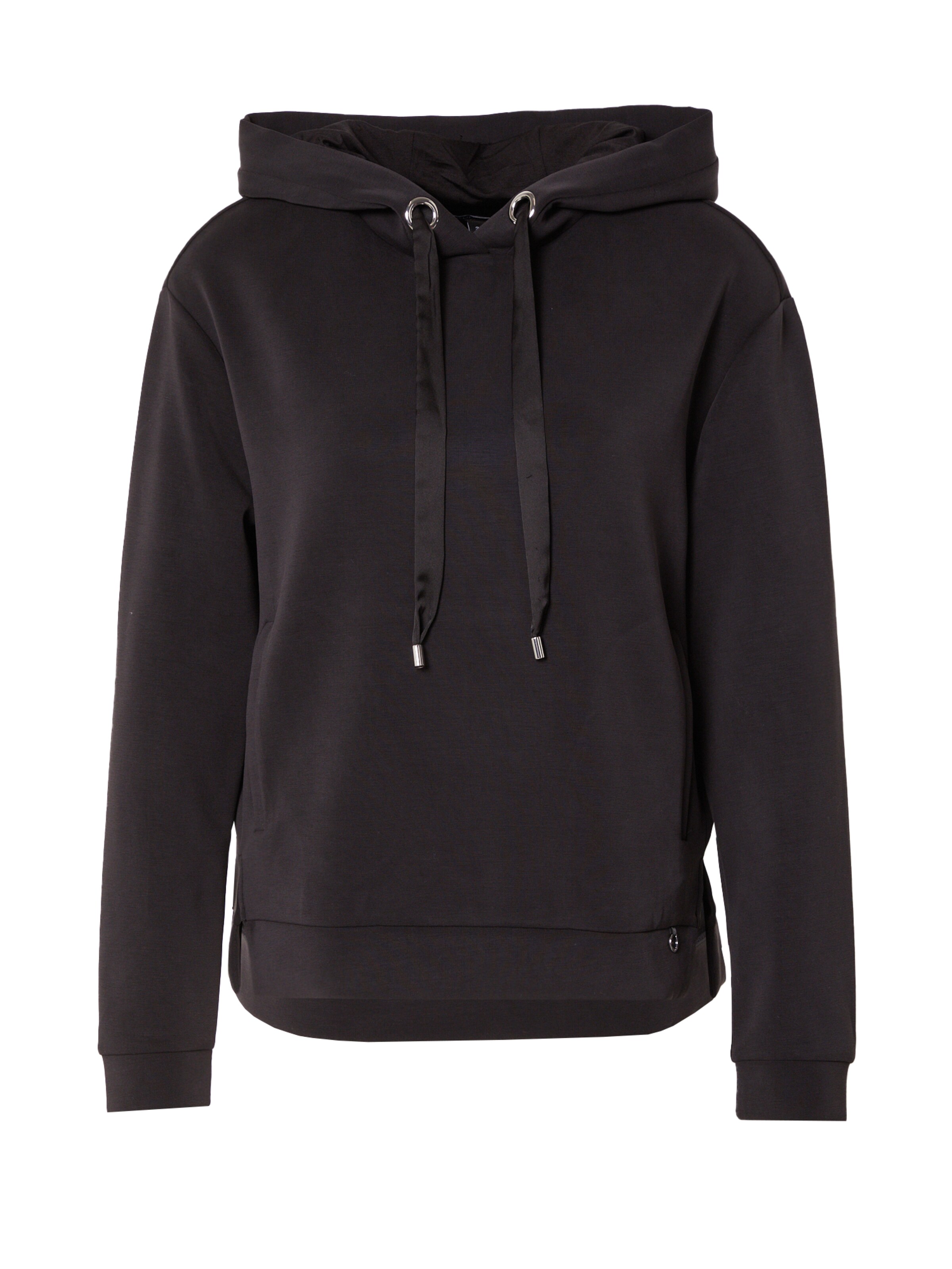 COMMA Sweatshirt in Black: front