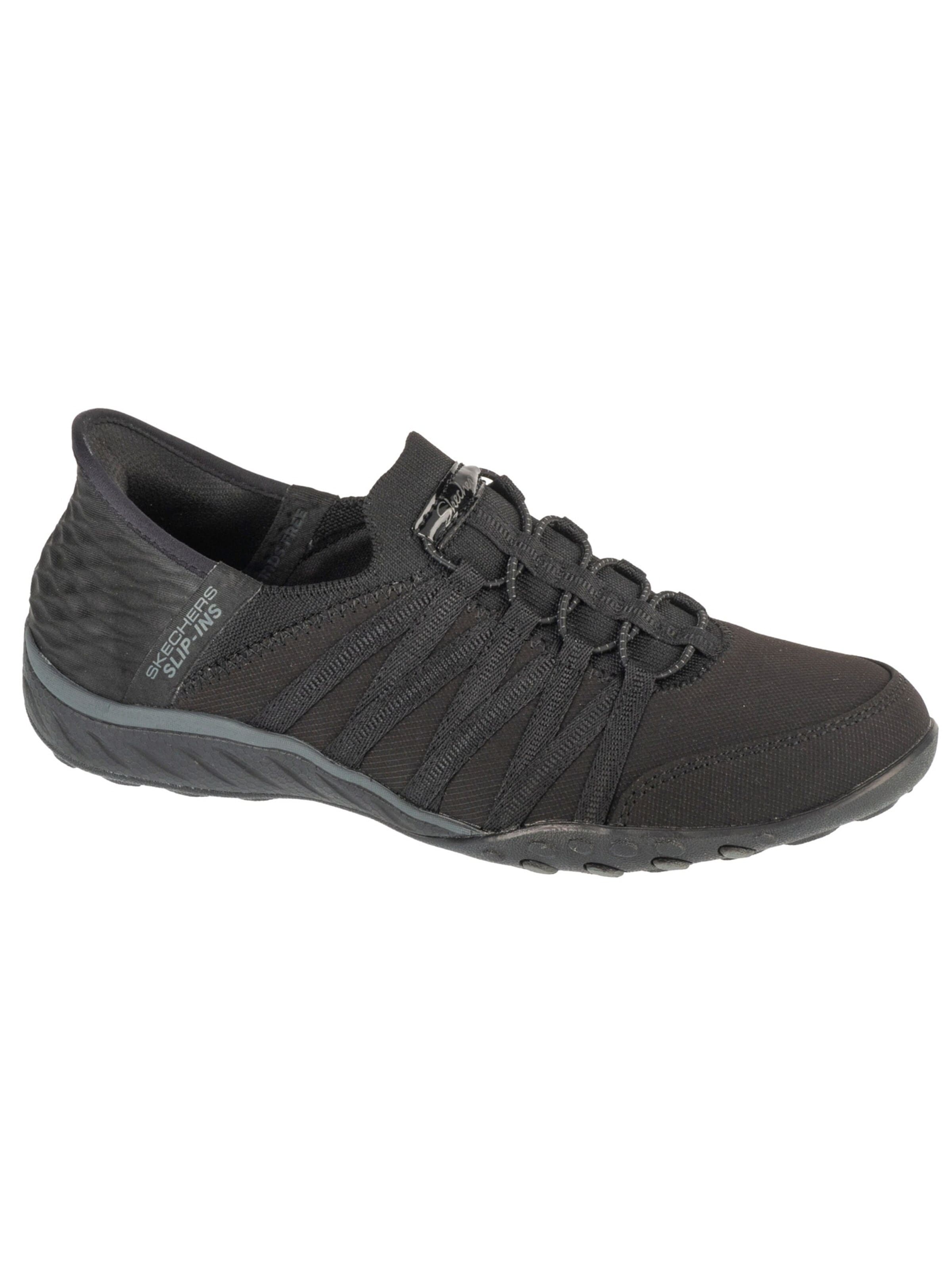 SKECHERS Sneaker low 'Breathe Easy - Roll With Me'‌‌‌‌‌‌‌‌‌ in Schwarz: Vorderseite