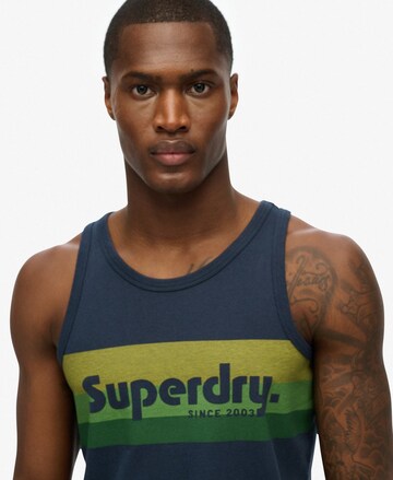 Superdry Shirt in Blauw