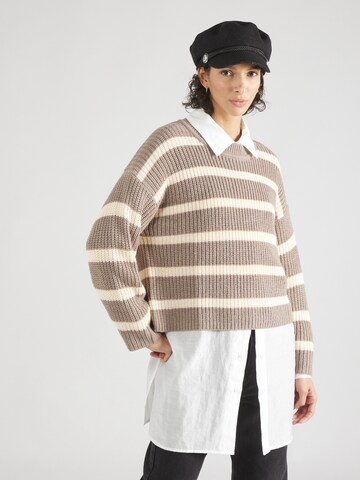 JDY Pullover 'JUSTY' in Beige: predná strana