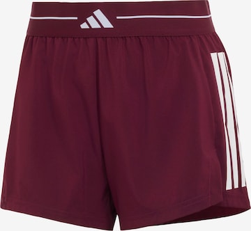 ADIDAS PERFORMANCE - regular Pantalón deportivo 'Hyperglam' en rojo: frente