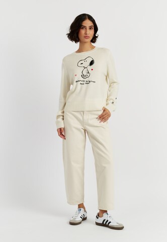 Chinti & Parker Svetr 'Snoopy Original' – béžová