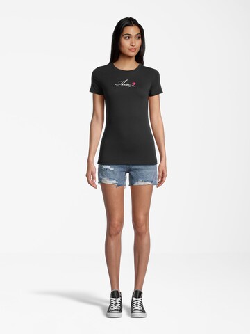 melns AÉROPOSTALE T-Krekls 'JULY'