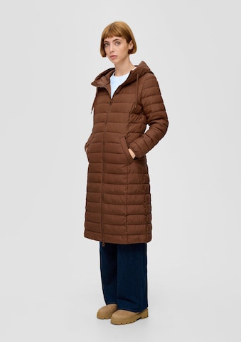 s.Oliver Winter coat in Brown: front